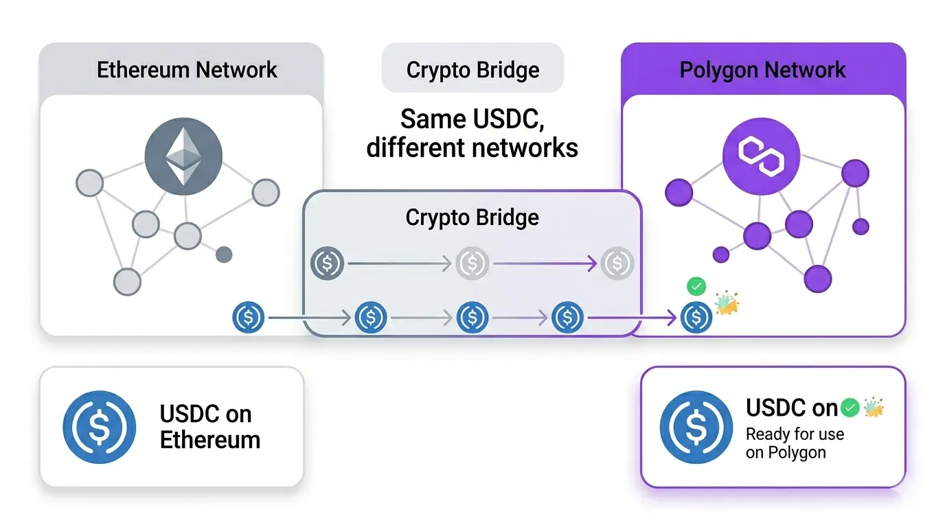 crypto bridge between Ethereum and Polygon.